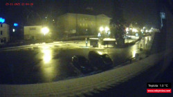 Střed obce Rokytnice nad Jizerou