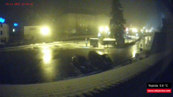 Střed obce Rokytnice nad Jizerou