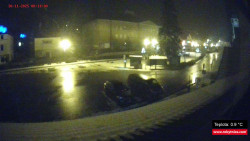 Střed obce Rokytnice nad Jizerou