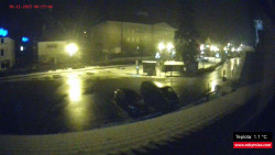 Střed obce Rokytnice nad Jizerou