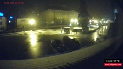 Střed obce Rokytnice nad Jizerou