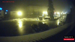 Střed obce Rokytnice nad Jizerou