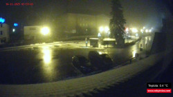 Střed obce Rokytnice nad Jizerou