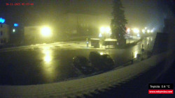 Střed obce Rokytnice nad Jizerou