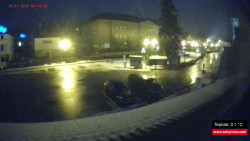 Střed obce Rokytnice nad Jizerou