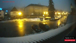 Střed obce Rokytnice nad Jizerou