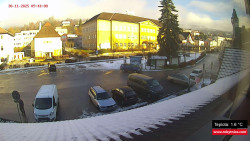 Střed obce Rokytnice nad Jizerou