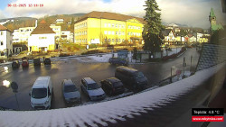 Střed obce Rokytnice nad Jizerou