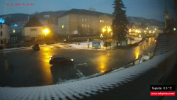 Střed obce Rokytnice nad Jizerou