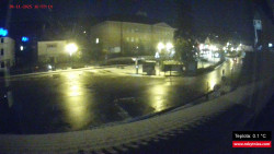 Střed obce Rokytnice nad Jizerou