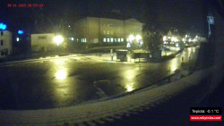 Střed obce Rokytnice nad Jizerou