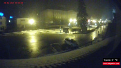 Střed obce Rokytnice nad Jizerou