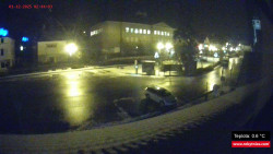 Střed obce Rokytnice nad Jizerou