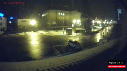 Střed obce Rokytnice nad Jizerou