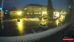 Střed obce Rokytnice nad Jizerou