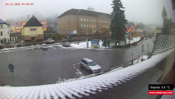 Střed obce Rokytnice nad Jizerou