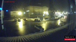 Střed obce Rokytnice nad Jizerou