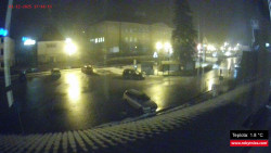 Střed obce Rokytnice nad Jizerou