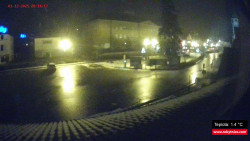 Střed obce Rokytnice nad Jizerou