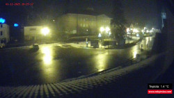 Střed obce Rokytnice nad Jizerou