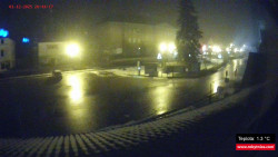 Střed obce Rokytnice nad Jizerou