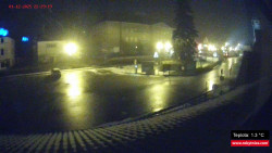 Střed obce Rokytnice nad Jizerou