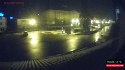 Střed obce Rokytnice nad Jizerou