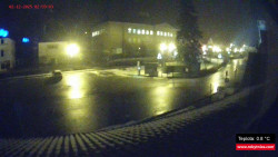 Střed obce Rokytnice nad Jizerou