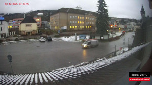 Město Rokytnice nad Jizerou - Střed obce Rokytnice nad Jizerou - 2.12.2025 v 07:30 Město Rokytnice nad Jizerou - Střed obce Rokytnice nad Jizerou - 2.12.2025 v 07:30