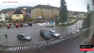 Město Rokytnice nad Jizerou - Střed obce Rokytnice nad Jizerou - 2.12.2025 v 14:15 Město Rokytnice nad Jizerou - Střed obce Rokytnice nad Jizerou - 2.12.2025 v 14:15