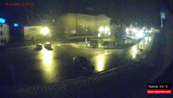 Střed obce Rokytnice nad Jizerou