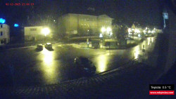 Střed obce Rokytnice nad Jizerou