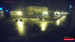 Střed obce Rokytnice nad Jizerou