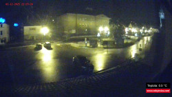 Střed obce Rokytnice nad Jizerou