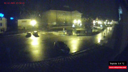 Střed obce Rokytnice nad Jizerou