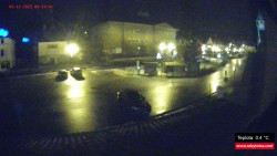 Střed obce Rokytnice nad Jizerou