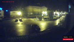 Střed obce Rokytnice nad Jizerou