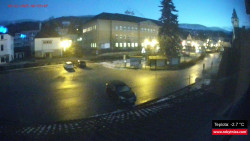 Střed obce Rokytnice nad Jizerou