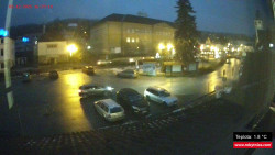 Střed obce Rokytnice nad Jizerou