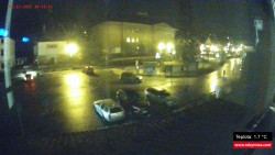 Střed obce Rokytnice nad Jizerou