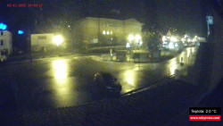 Střed obce Rokytnice nad Jizerou