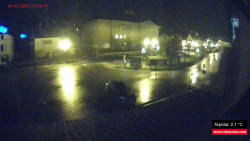 Střed obce Rokytnice nad Jizerou