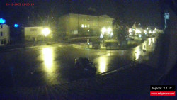 Střed obce Rokytnice nad Jizerou