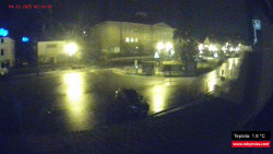 Střed obce Rokytnice nad Jizerou