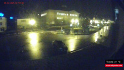 Střed obce Rokytnice nad Jizerou