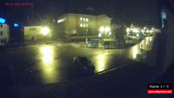 Střed obce Rokytnice nad Jizerou