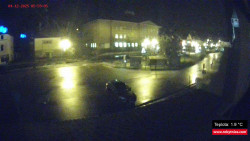 Střed obce Rokytnice nad Jizerou