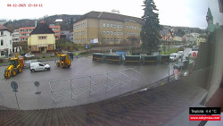 Střed obce Rokytnice nad Jizerou