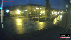 Střed obce Rokytnice nad Jizerou