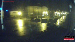 Střed obce Rokytnice nad Jizerou